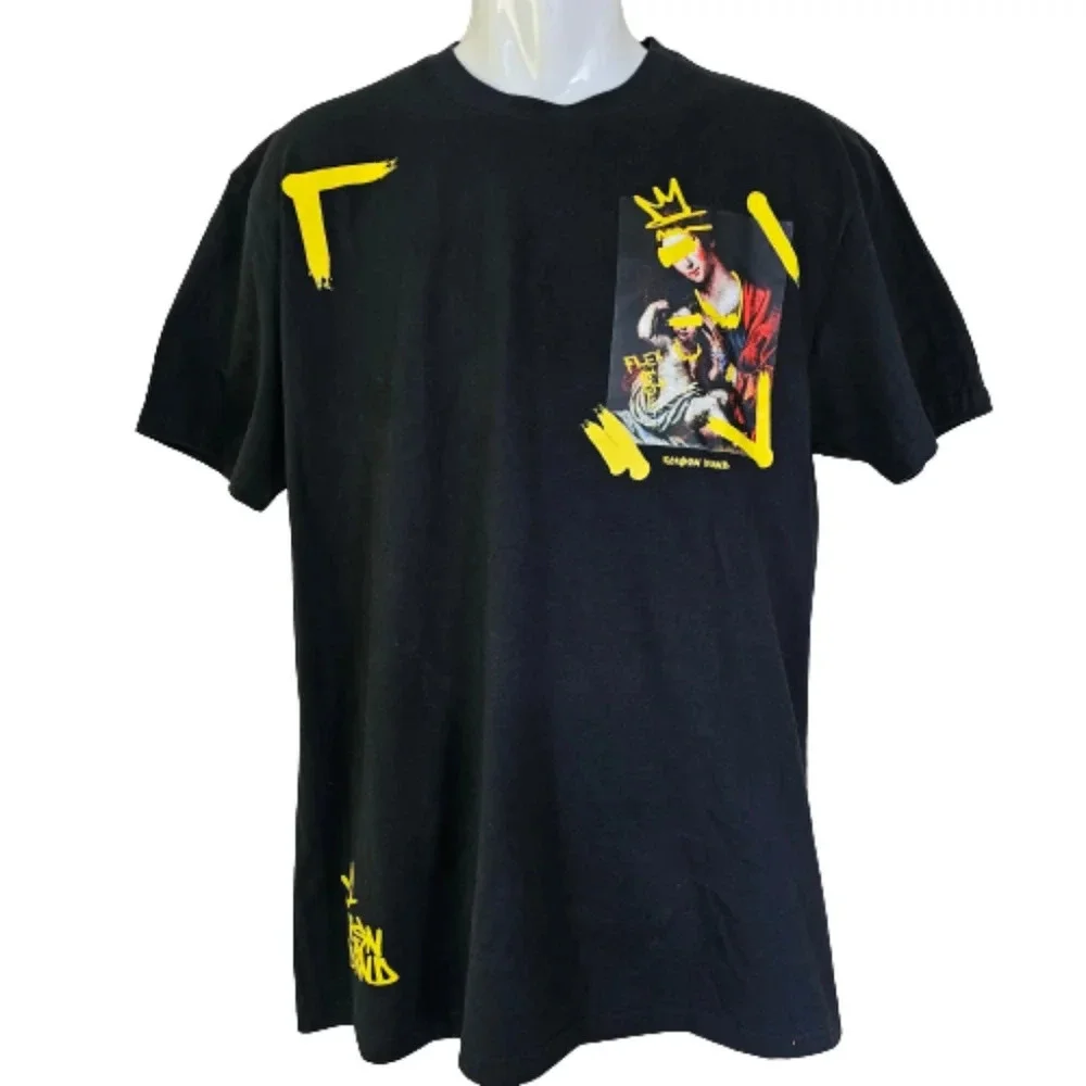 Reason Brand Flex On Em Back Print Short Sleeve T-Shirt Size Men's Large NEW - Picture 3 of 13